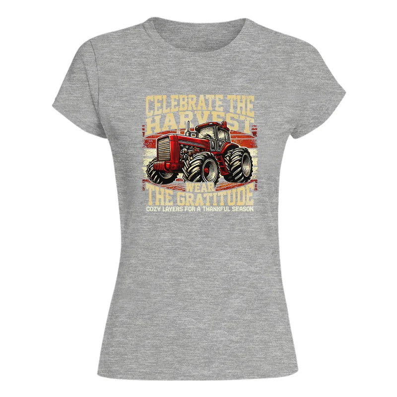 Celebrate the Harvest Wear the Gratitude - Women's Softstyle Tee