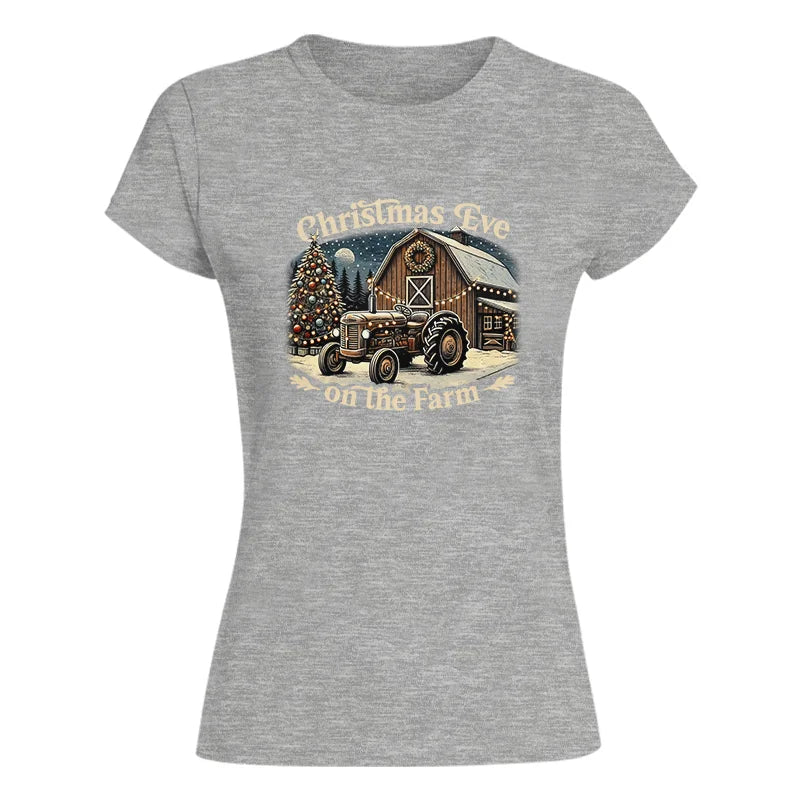 Image of Christmas Eve On The Farm 2 - Women's Softstyle Tee