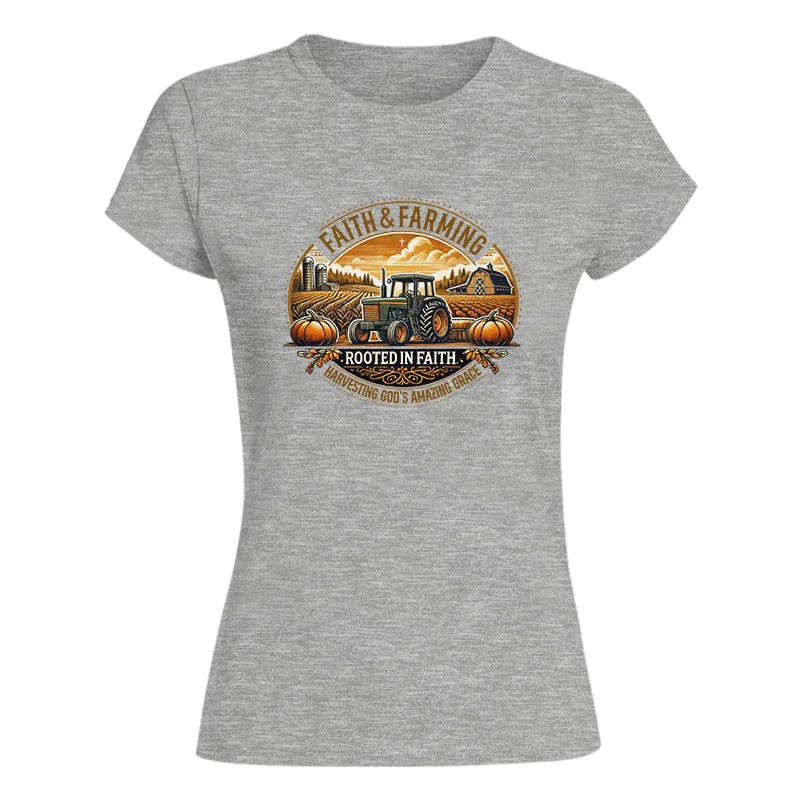 Faith And Farming 1 - Women's Softstyle Tee