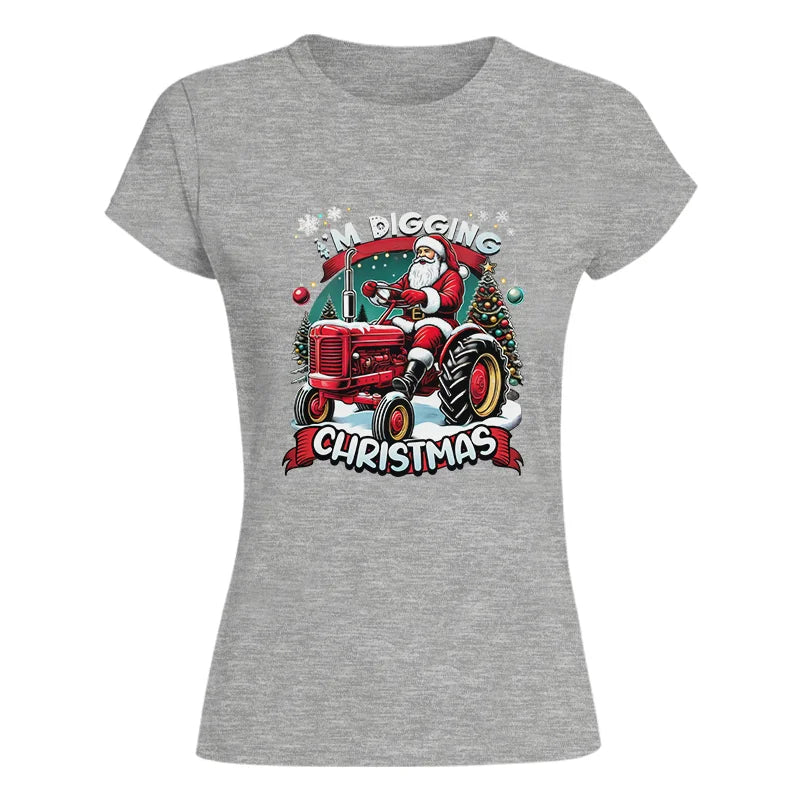 I'm Digging Christmas - Women's Softstyle Tee