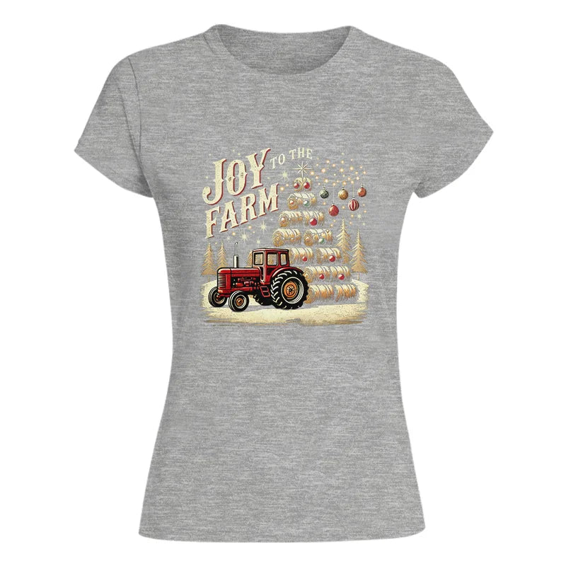 Joy To The Farm - Women's Softstyle Tee