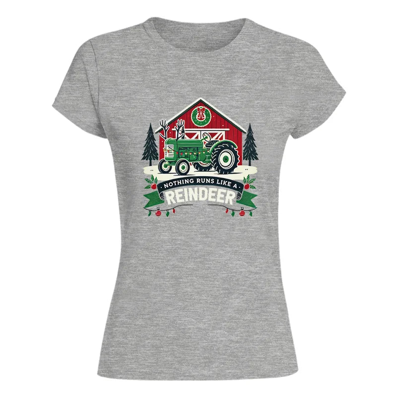 Image of Nothing Runs Like A Reindeer 2 - Women's Softstyle Tee