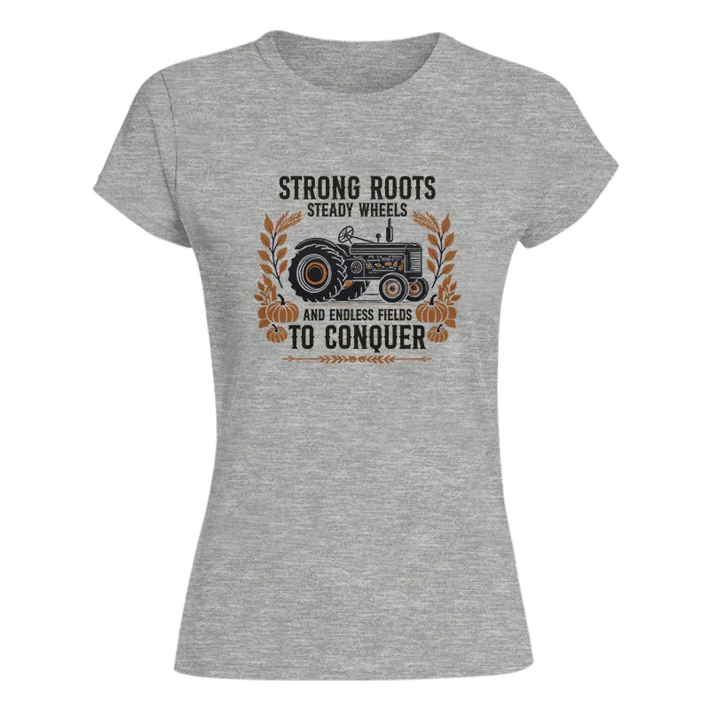 Thanksgiving Farmer Endless Fields To Conquer 5 - Women's Softstyle Tee