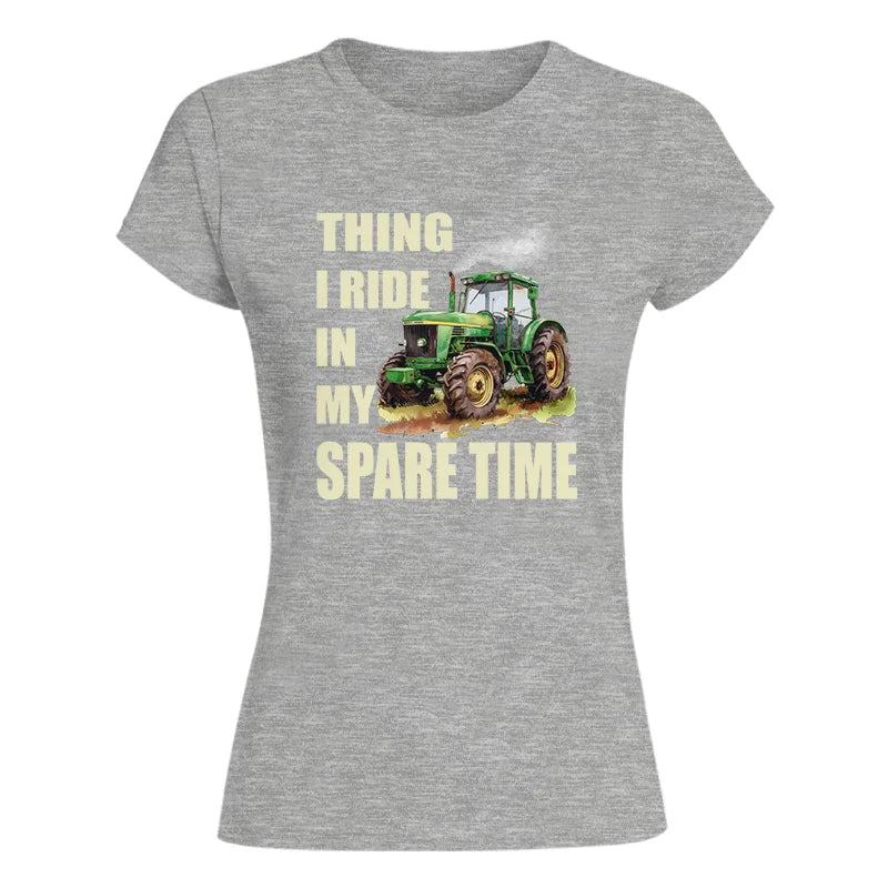 Things I Ride In My Spare Time 1 - Women's Softstyle Tee