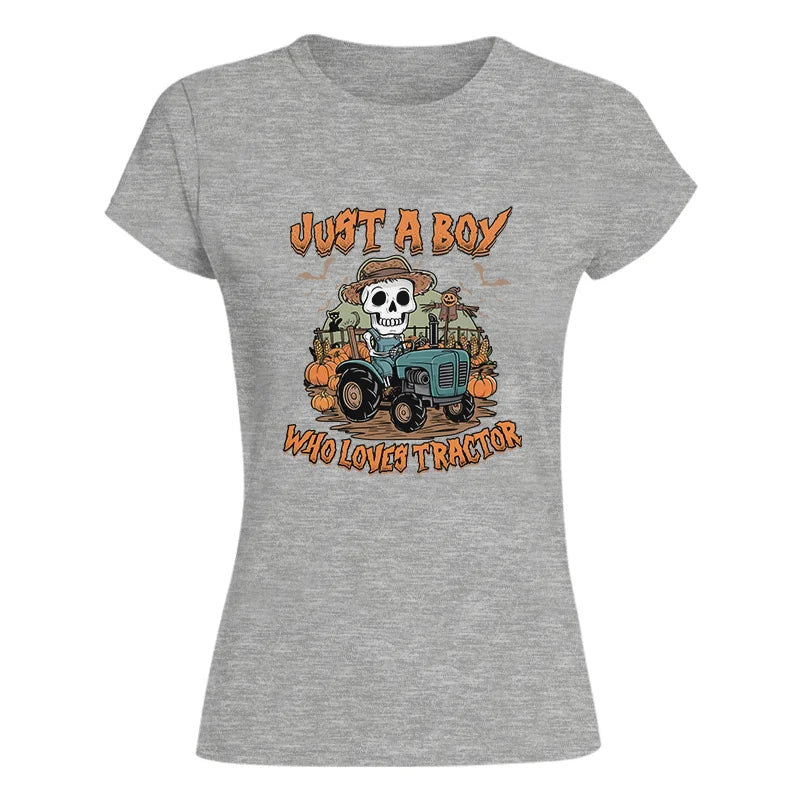 Tractors Halloween Themed - Women's Softstyle Tee