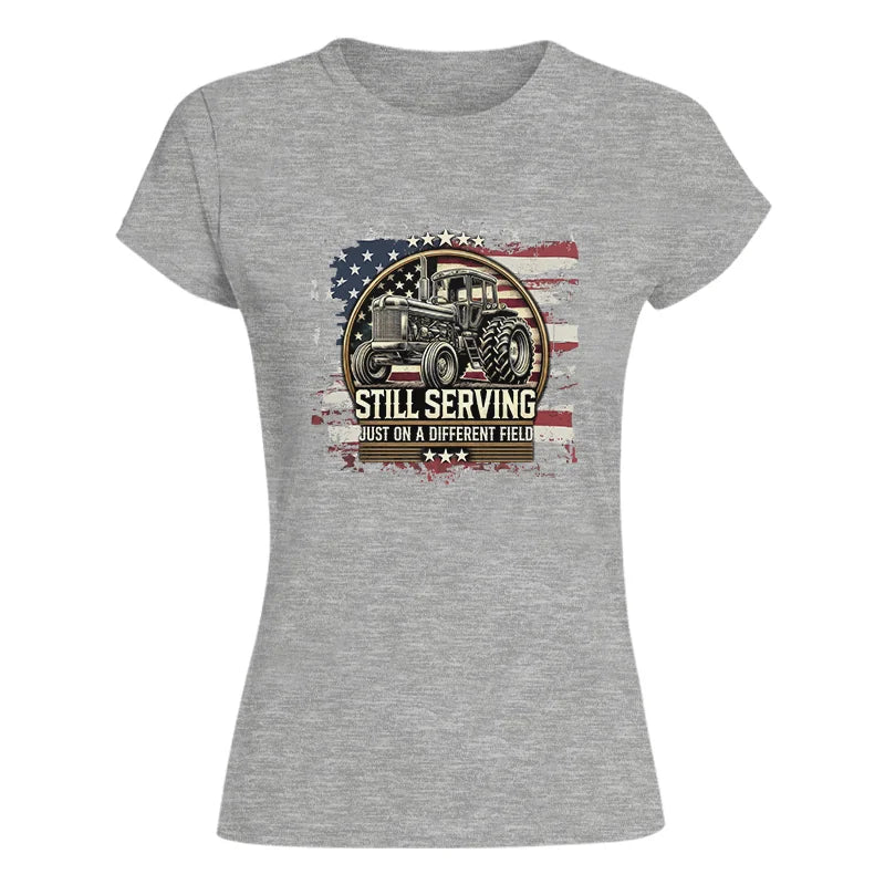 Image of Veteran Farmer Still Serving 1 - Women's Softstyle Tee