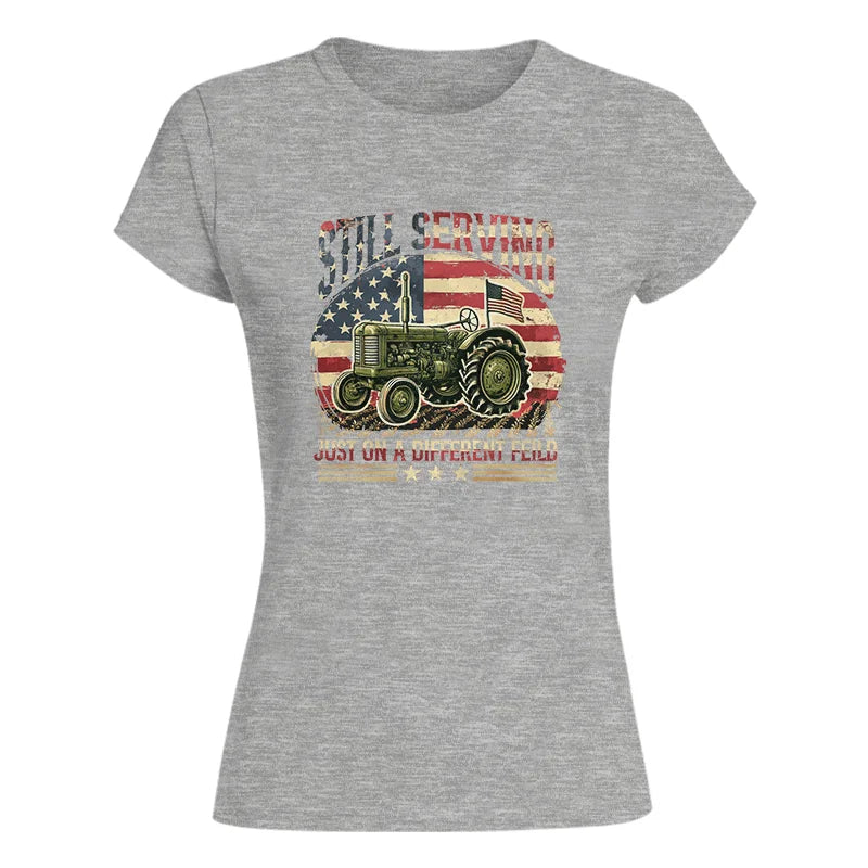 Image of Veteran Farmer Still Serving 10 - Women's Softstyle Tee