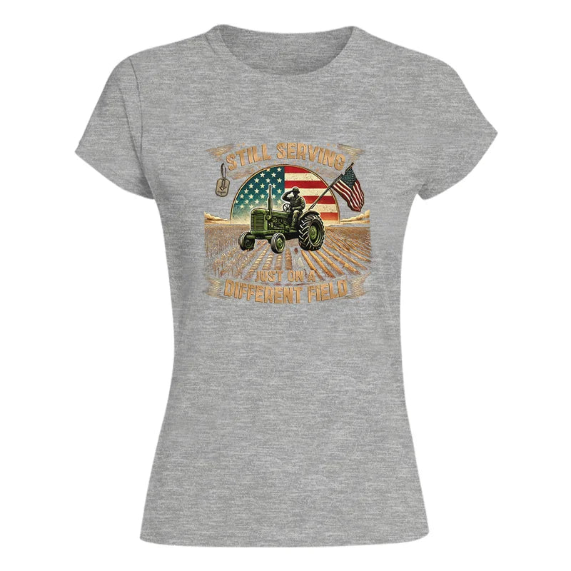 Veteran Farmer Still Serving 8 - Women's Softstyle Tee