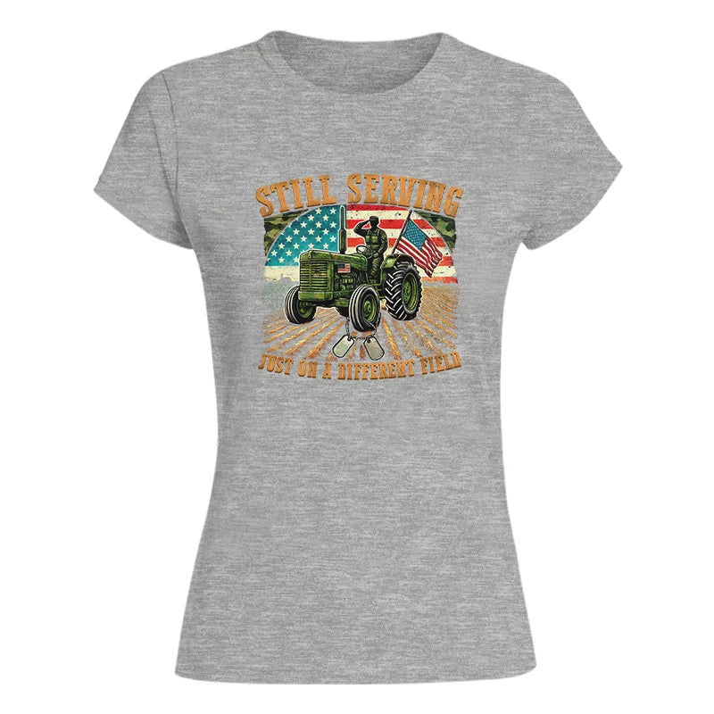 Image of Veteran Farmer Still Serving 9 - Women's Softstyle Tee