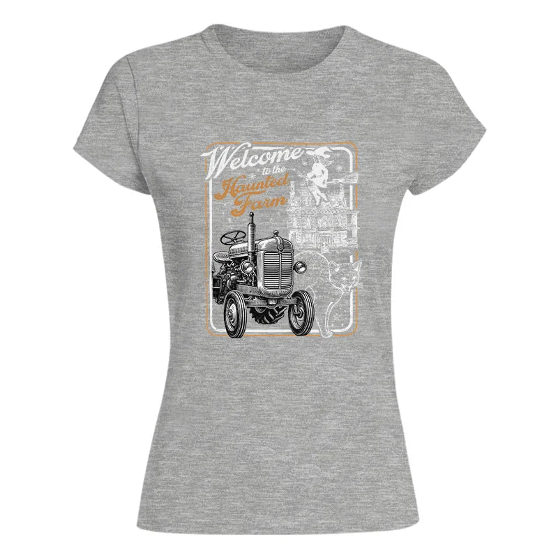 Welcome To The Haunted Farm 2 - Women's Softstyle Tee