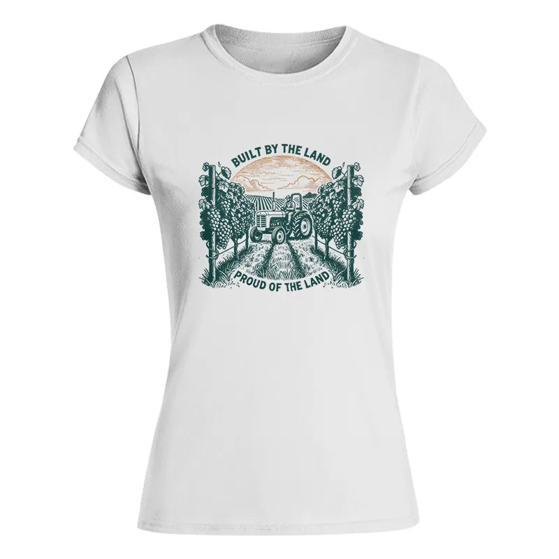 Built By Land_Proud Land Grape Garden 2 - Women's Softstyle Tee