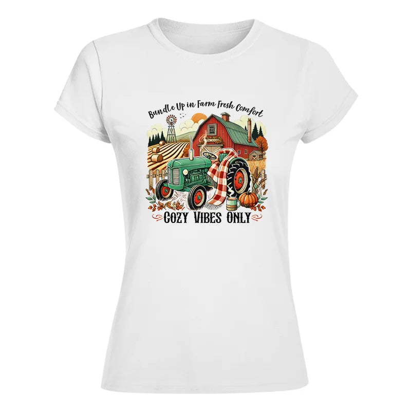 Bundle Up in Farm Fresh Comfort_Cozy Vibes Only - Women's Softstyle Tee