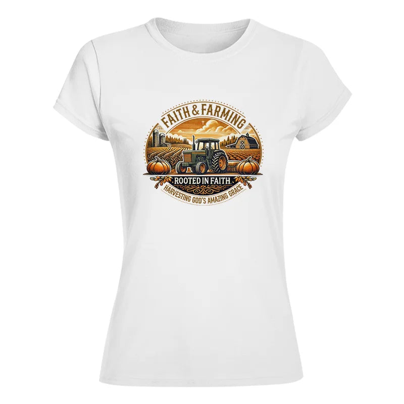 Faith And Farming 1 - Women's Softstyle Tee