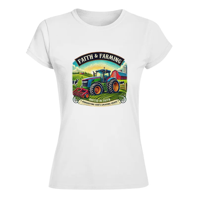 Faith And Farming 2 - Women's Softstyle Tee