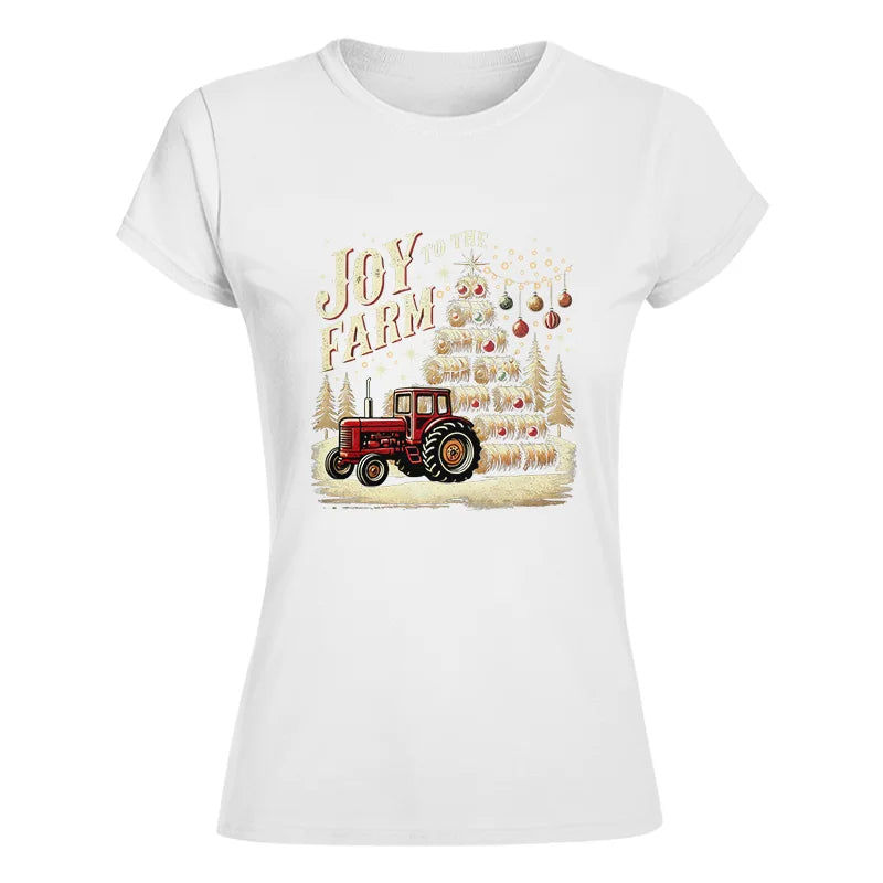 Joy To The Farm - Women's Softstyle Tee