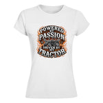 Powered By Passion Driven By My Tractor 5 - Women's Softstyle Tee