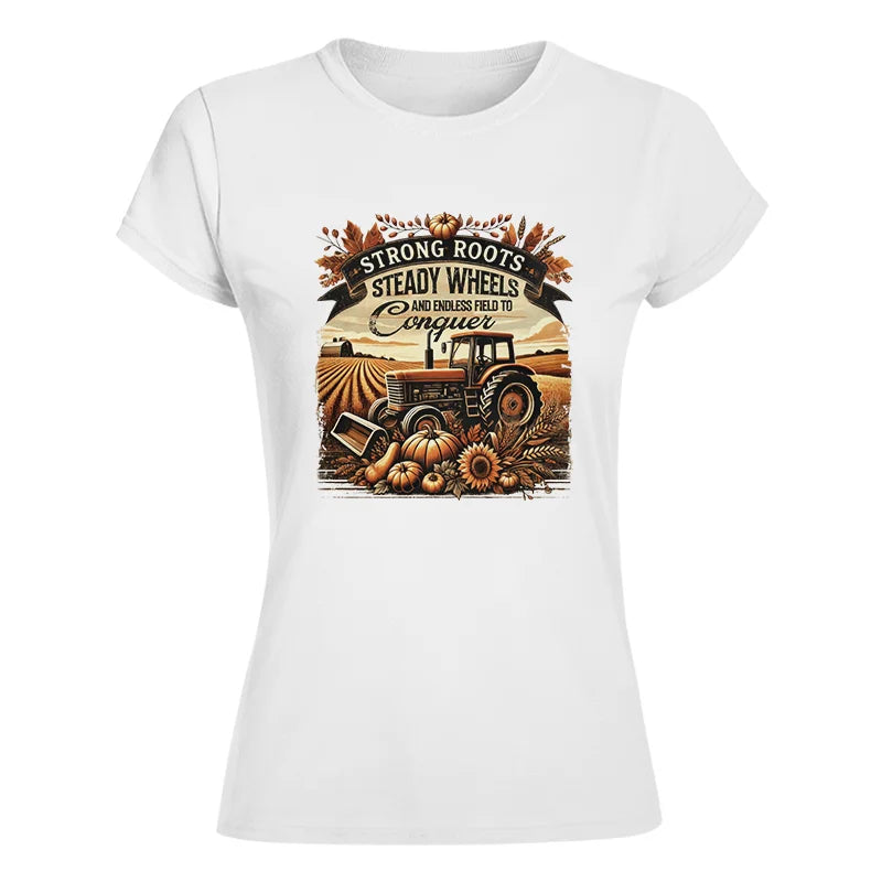 Thanksgiving Farmer Endless Fields To Conquer 2 - Women's Softstyle Tee