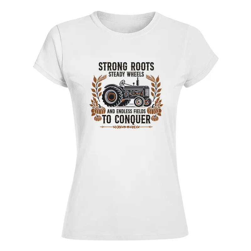 Thanksgiving Farmer Endless Fields To Conquer 5 - Women's Softstyle Tee