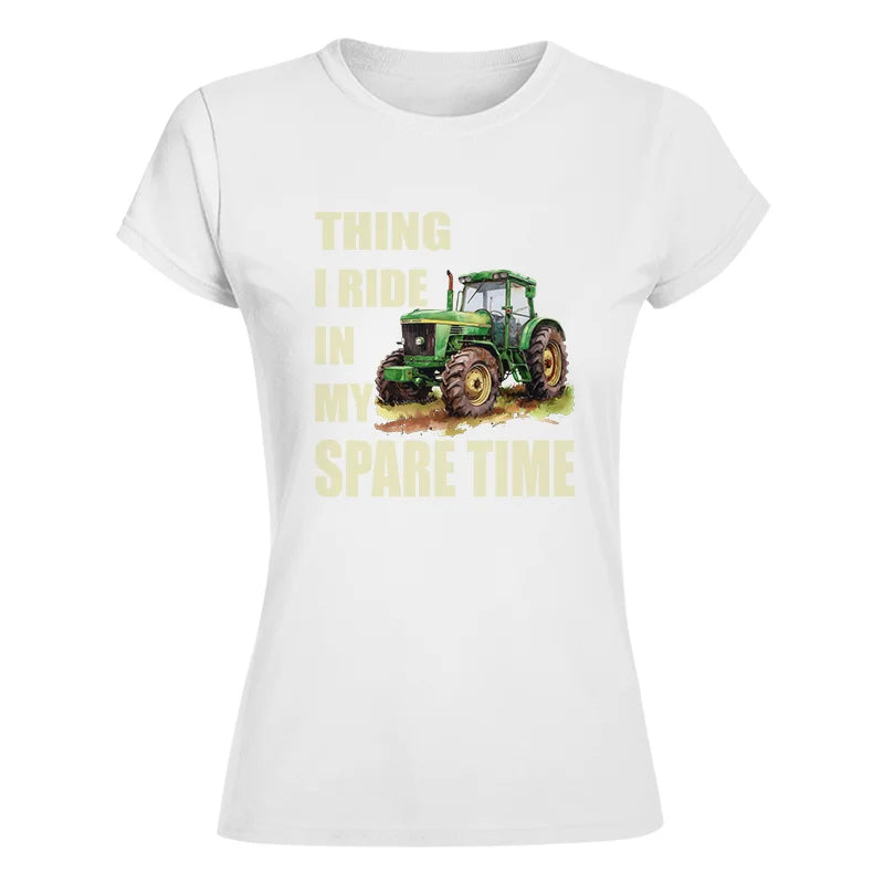 Things I Ride In My Spare Time 1 - Women's Softstyle Tee