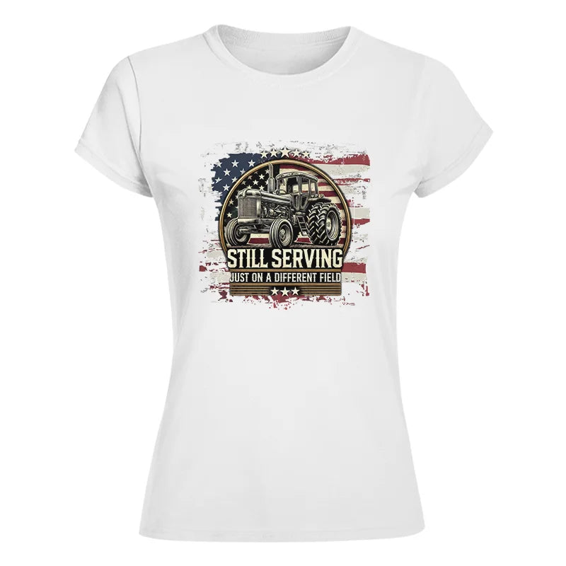 Image of Veteran Farmer Still Serving 1 - Women's Softstyle Tee