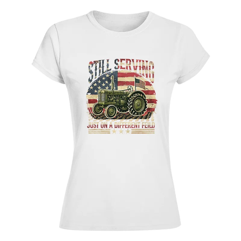 Veteran Farmer Still Serving 10 - Women's Softstyle Tee