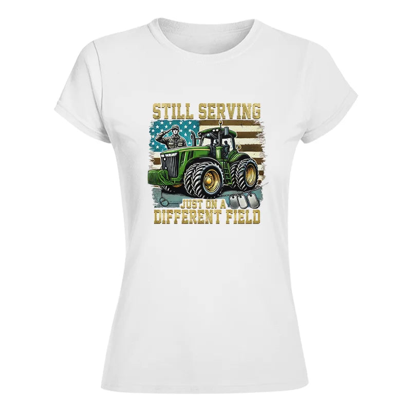 Image of Veteran Farmer Still Serving 3 - Women's Softstyle Tee