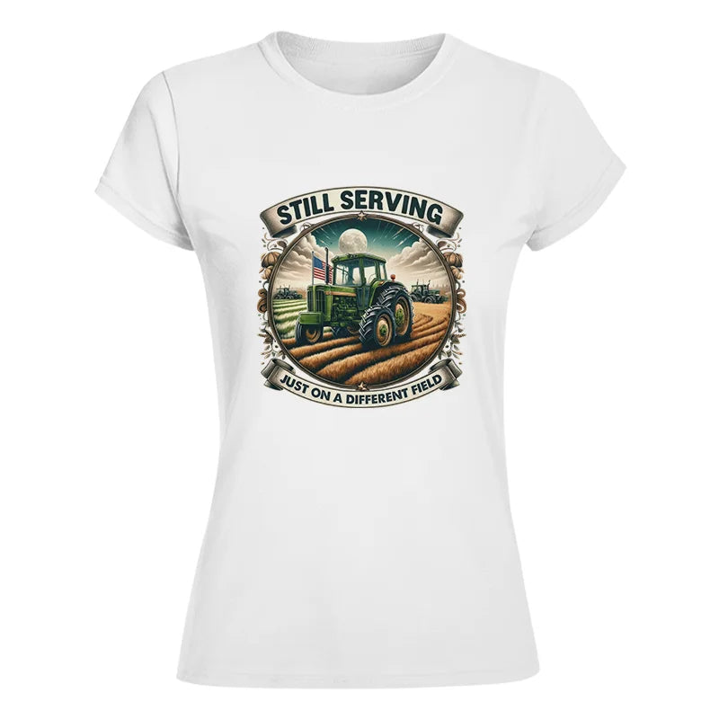 Image of Veteran Farmer Still Serving 4 - Women's Softstyle Tee