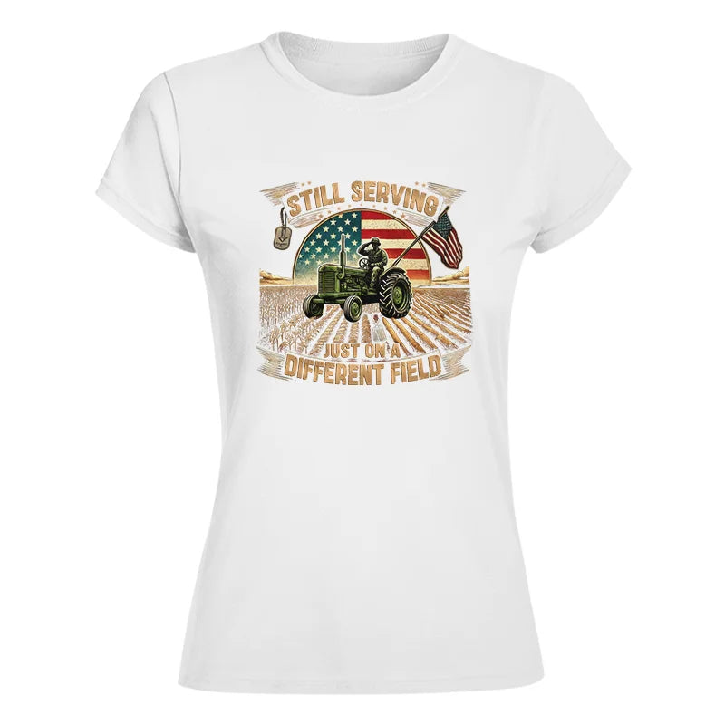 Veteran Farmer Still Serving 8 - Women's Softstyle Tee