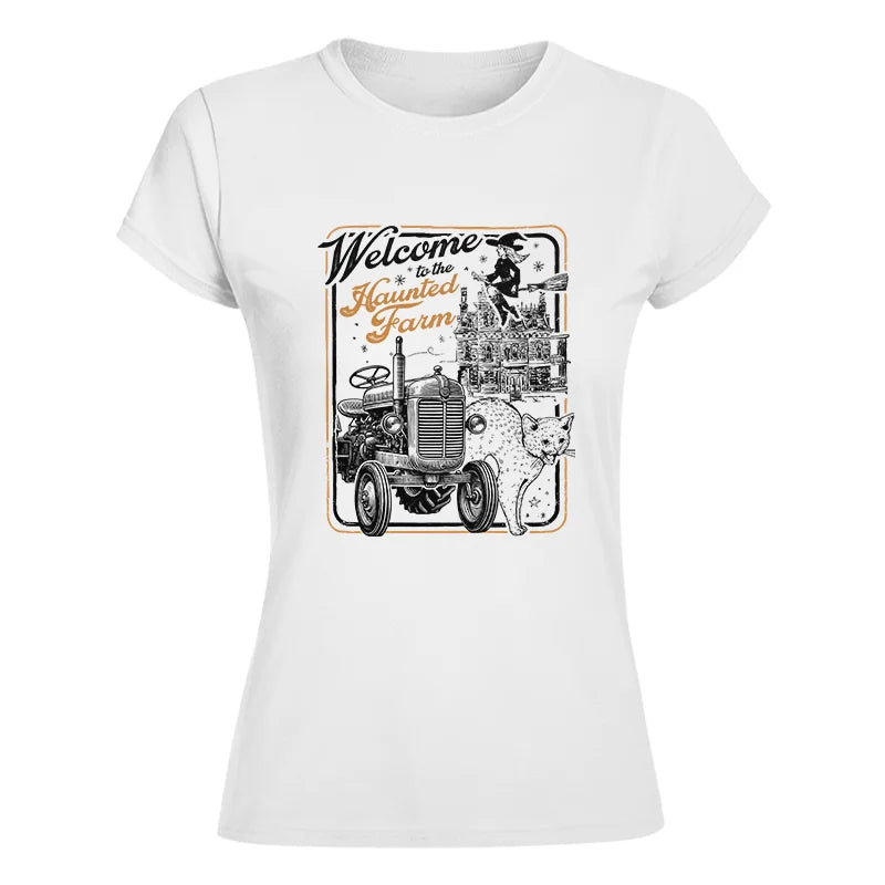 Welcome To The Haunted Farm 1 - Women's Softstyle Tee